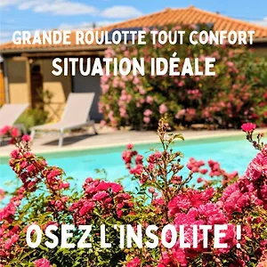 Camping Roulotte De La Font Vive, Grospierres